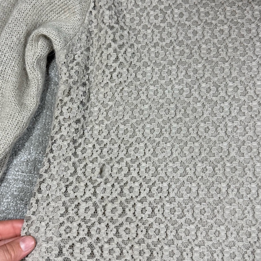 M Foe Bolide Mohair Blend Long Sleeve Minimalist Sweater Dress Size Large - Picture 2 of 7